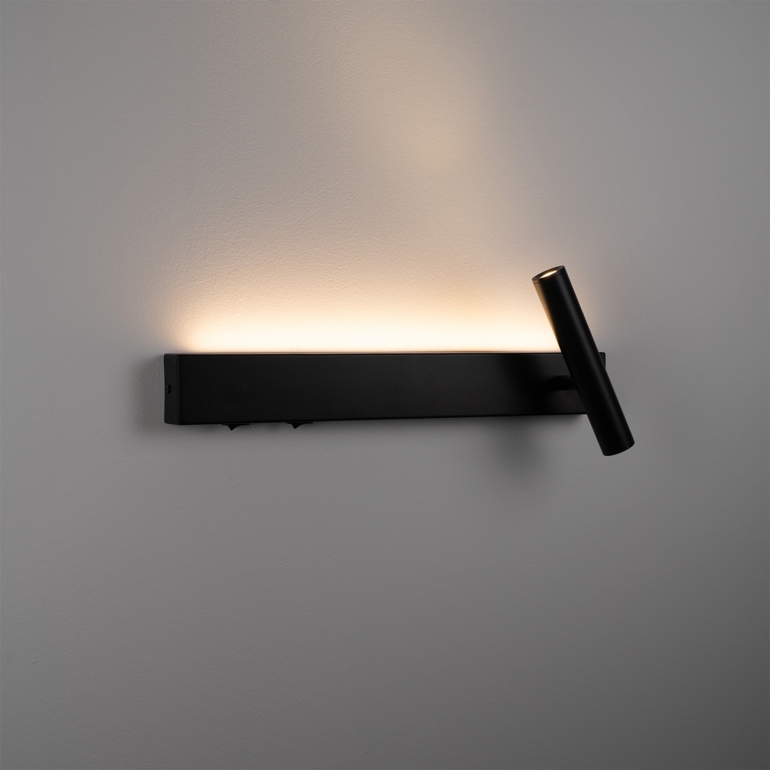 BRILAGI - ARLIX LED seinapunktvalgusti LED/3W/230V + LED/7W, must, CRI 90