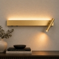 BRILAGI - ARLIX LED seinavalgusti (spot) LED/3W/230V + LED/7W, kuldne, CRI 90