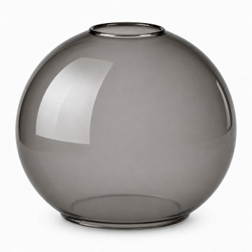 Brilagi - asendusklaas DIOR-lühtrile E27, Ø 15 cm, suitsuhall