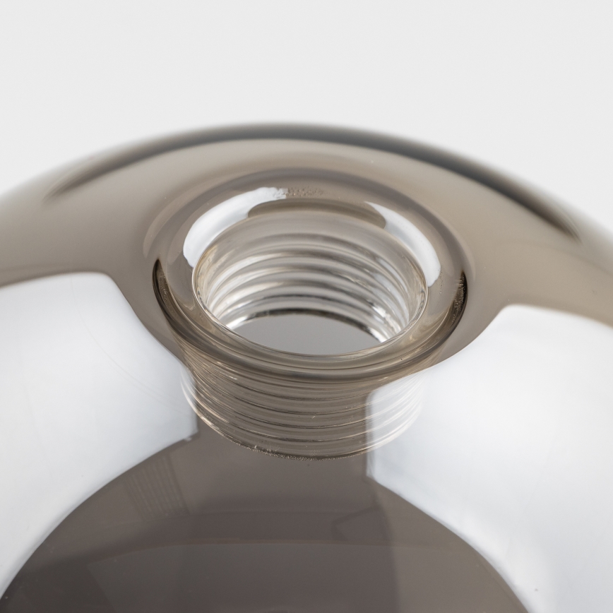 Brilagi - Asendusklaas lühtrile, seinavalgustile ja lambile MISTEL, MILLA d. 12 cm suitsune