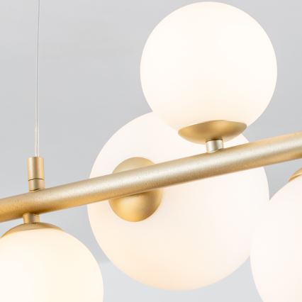 Brilagi - Asendusklaas lühtrile, seinavalgustile ja lambile MISTEL, MILLA d. 15 cm valge