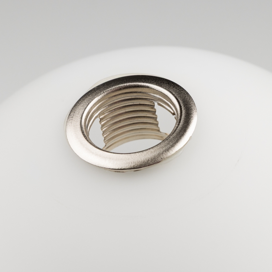 Brilagi - Asendusklaas lühtrile, seinavalgustile ja lambile MISTEL, MILLA d. 8 cm valge