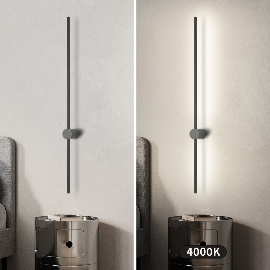 Brilagi - LED välisseinavalgusti AURA LED/20W/230V 4000K IP54 97 cm antratsiit