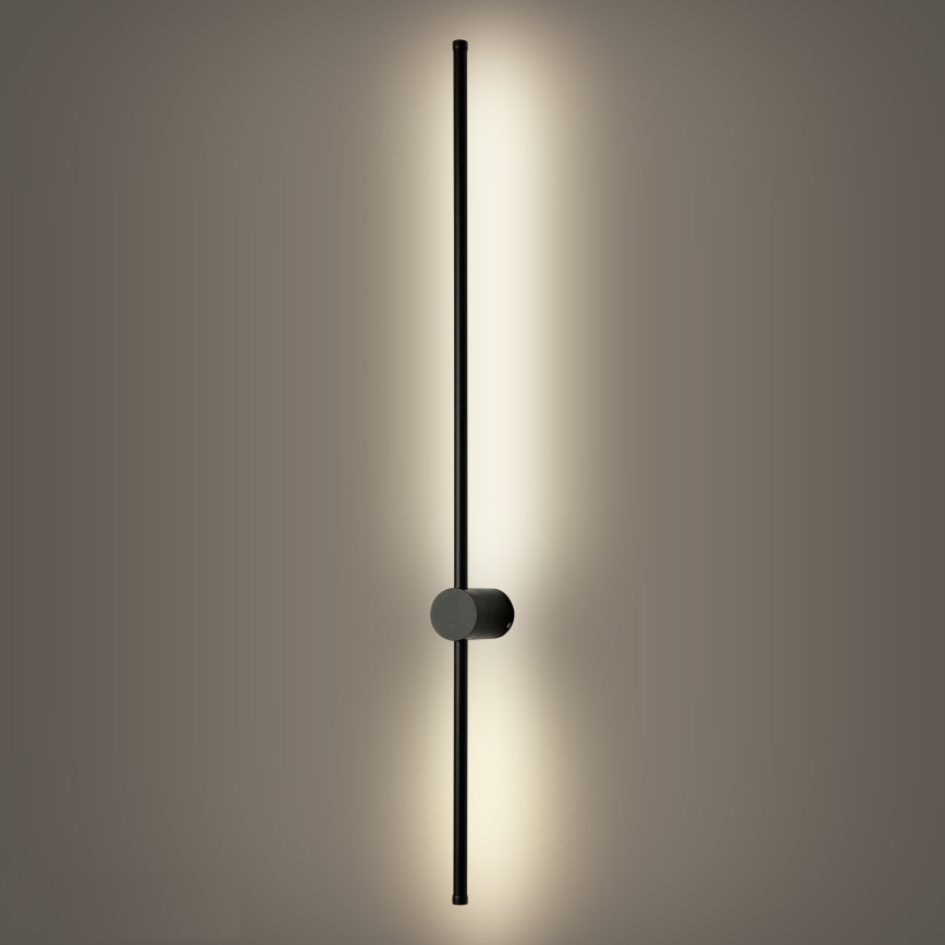 Brilagi - AURA LED välisseinale paigaldatav valgusti LED/20W/230V 4000K IP54 97 cm must