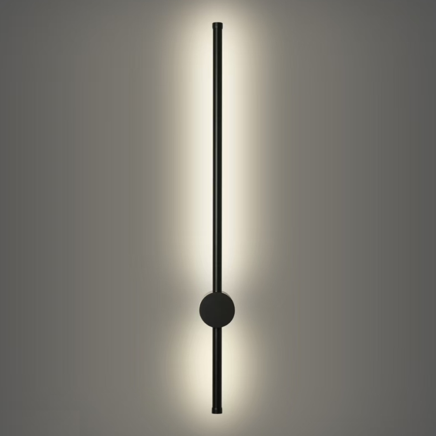 Brilagi - AURA LED välisseinavalgusti LED/12W/230V 4000K IP54 65 cm must CRI 90