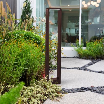 Brilagi - BARI LED välisvalgusti, 7 W, 230 V, 3000/4000/6000 K, pruun, IP54, 80 cm