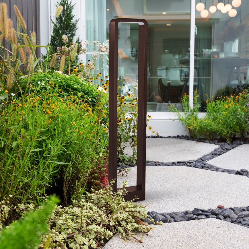 Brilagi - BARI LED välisvalgusti, 7 W, 230 V, 3000/4000/6000 K, pruun, IP54, 80 cm