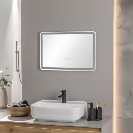 Brilagi - LED-vannitoa soojendusega peegel BELLA LED/12W/230V 40x60 cm IP44 CRI 90 hämardatav + CCT