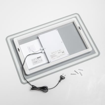 Brilagi - LED-vannitoa soojendusega peegel BELLA LED/12W/230V 40x60 cm IP44 CRI 90 hämardatav + CCT