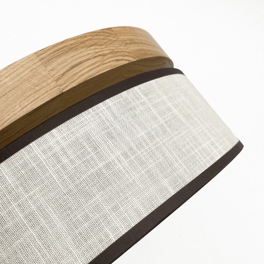 Brilagi - BELLADONNA LED-laelamp 20W/230V, Ø 30 cm, kreemjas/tamm