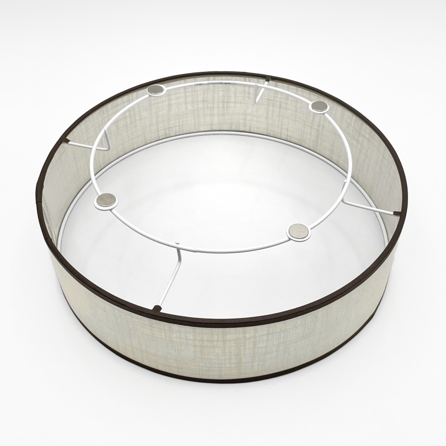 Brilagi - BELLADONNA LED-laelamp 20W/230V, Ø 30 cm, kreemjas/tamm