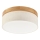 Brilagi - BELLADONNA LED laelamp LED/20W/230V, läbimõõt 30 cm, kreemjas/tamm