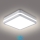 Brilagi - BENE LED-välisvalgusti anduriga, 24 W, 230 V, 26 x 26 cm, valge, IP54