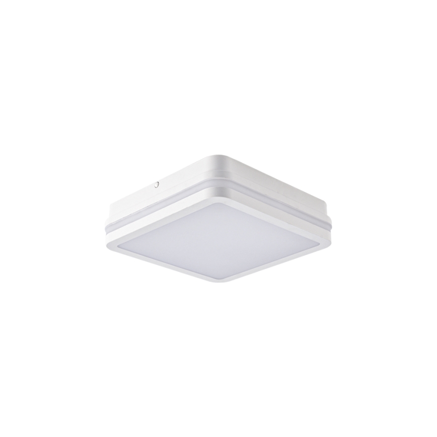 Brilagi - BENE LED-välisvalgusti anduriga, 24 W, 230 V, 26 x 26 cm, valge, IP54