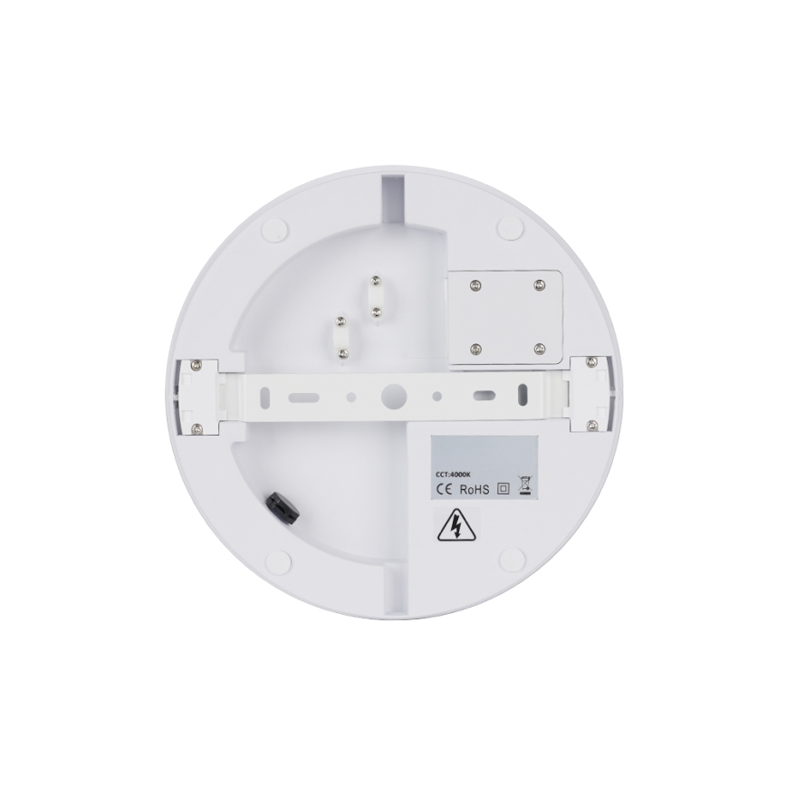 Brilagi - BENE LED-välislaelamp liikumisanduriga, 18W/230V, läbimõõt 21,5 cm, valge, IP54
