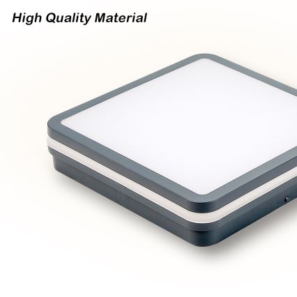 Brilagi - LED välisvalgusti liikumisanduriga BENE LED/24W/230V 26x26 cm antratsiit IP54