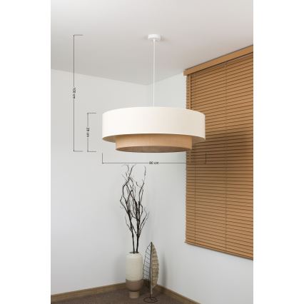 Brilagi - BOHO STYLE LED-lühter riputuskaabliga 3xE27/15W/230V, läbimõõt 80 cm