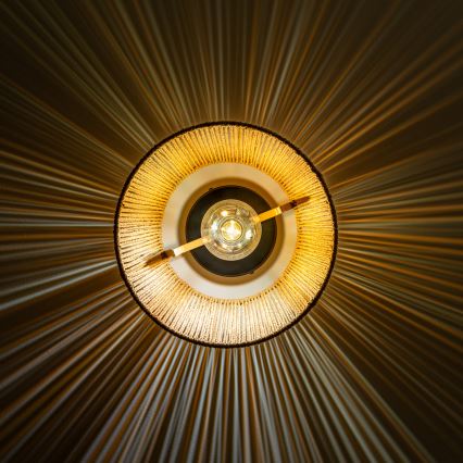 Brilagi - CERIA BOHO LED-pinnapealne lühter 1xE27/40W/230V, läbimõõt 28 cm, pruun