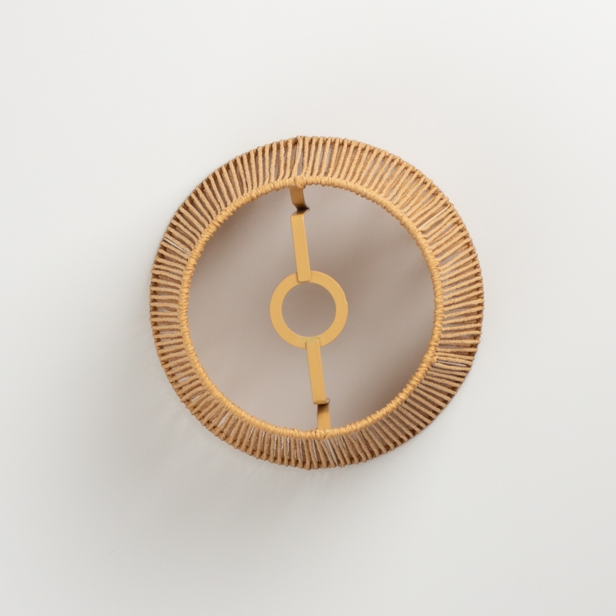 Brilagi - CERIA BOHO LED-pinnapealne lühter 1xE27/40W/230V, läbimõõt 28 cm, pruun