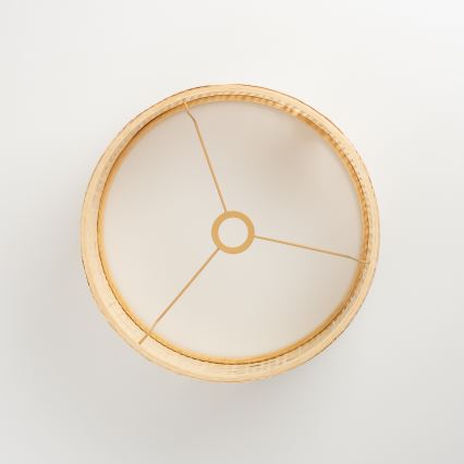 Brilagi - CERIA BOHO LED-rippvalgusti juhtmega 1xE27/40W/230V Ø 25 cm, bambusest