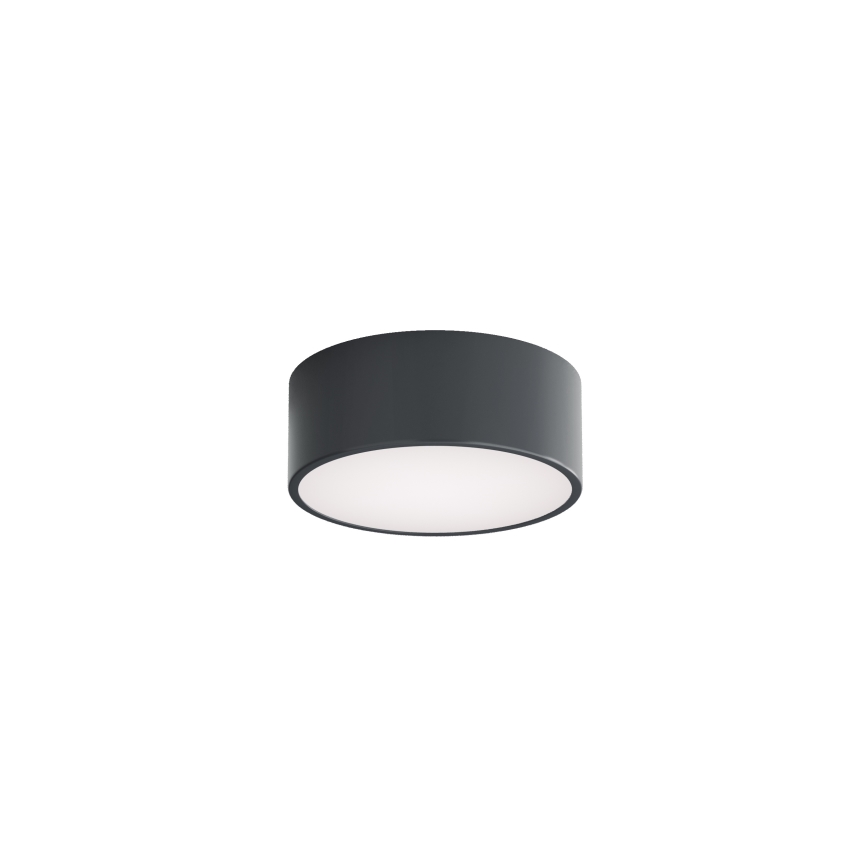 Brilagi - vannitoa laelamp CLARE liikumis- ja hämarusanduriga, 1x E27/24W/230V, läbimõõt 20 cm, antratsiit, IP54