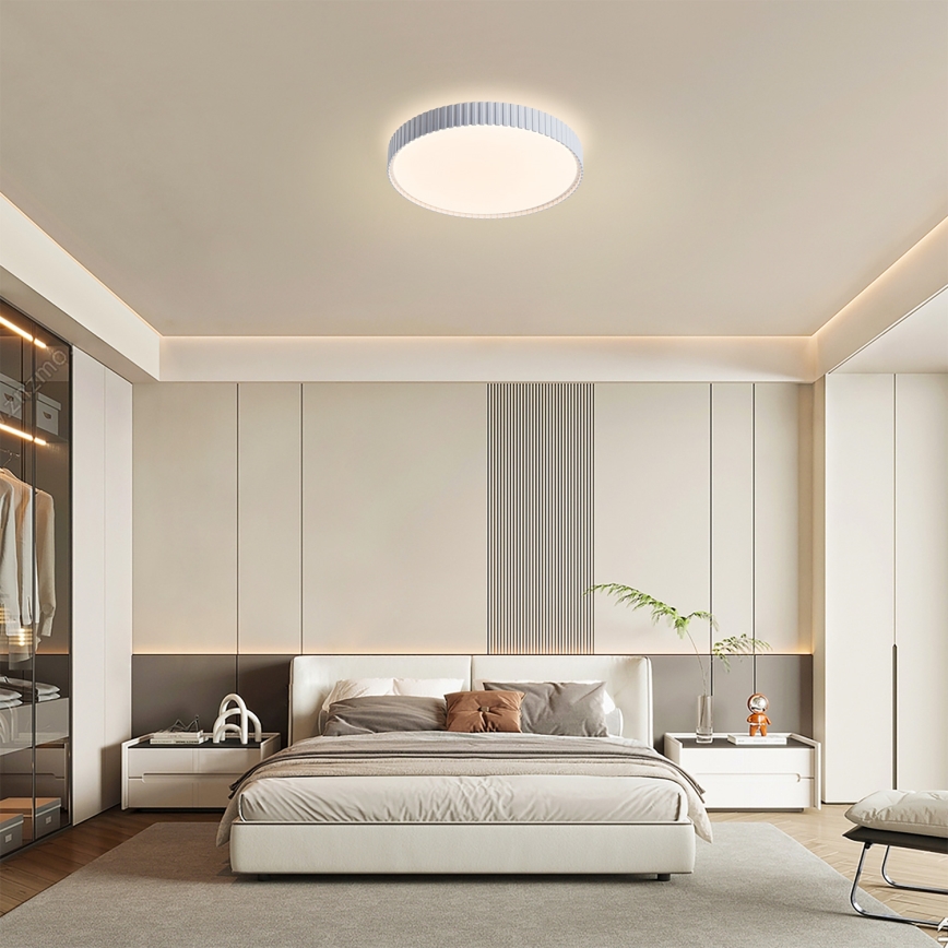 Brilagi - hämardatav LED-laelamp CORVO LED/54W/230V 3000-6000K valge läbimõõt 40 cm + kaugjuhtimispult