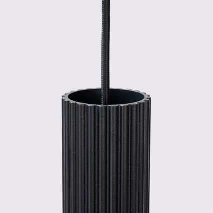 Brilagi - CRESTO kaablile riputatav lühter 3xGU10/10W/230V, must