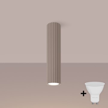 Brilagi - CRESTO LED-punktvalgusti 1xGU10/10W/230V 30 cm taupe