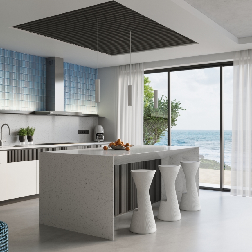 Brilagi - CRESTO LED-rippvalgusti kaablil 1xGU10/10W/230V valge