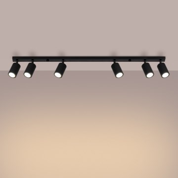 Brilagi - CRESTO LED suunatav laevalgusti 6xGU10/10W/230V must