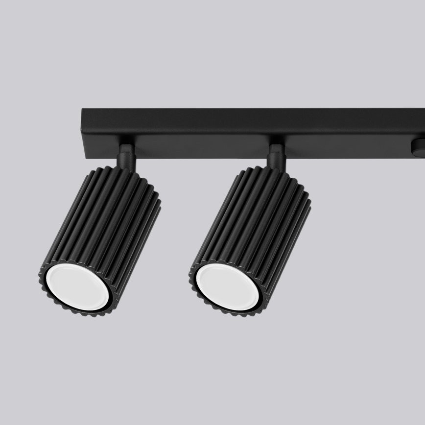 Brilagi - CRESTO LED suunatav laevalgusti 6xGU10/10W/230V must