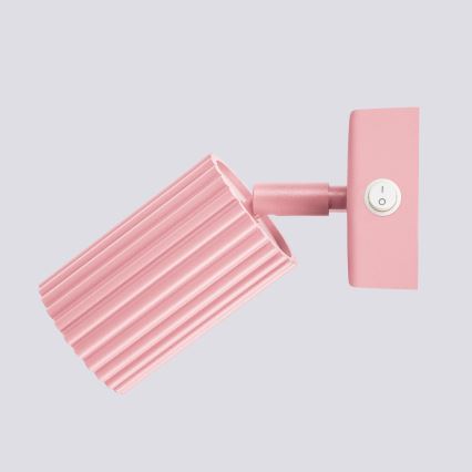 Brilagi - CRESTO seinapealne spottvalgusti 1xGU10/10W/230V roosa