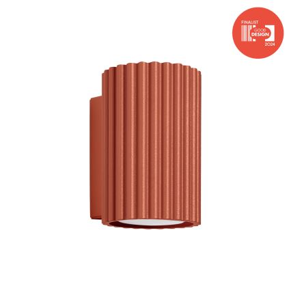 Brilagi - CRESTO seinavalgusti 1xGU10/10W/230V 10 cm punane