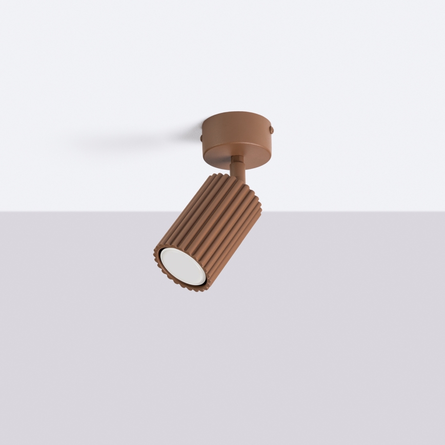 Brilagi - CRESTO suunatav laevalgusti 1xGU10/10W/230V pruun