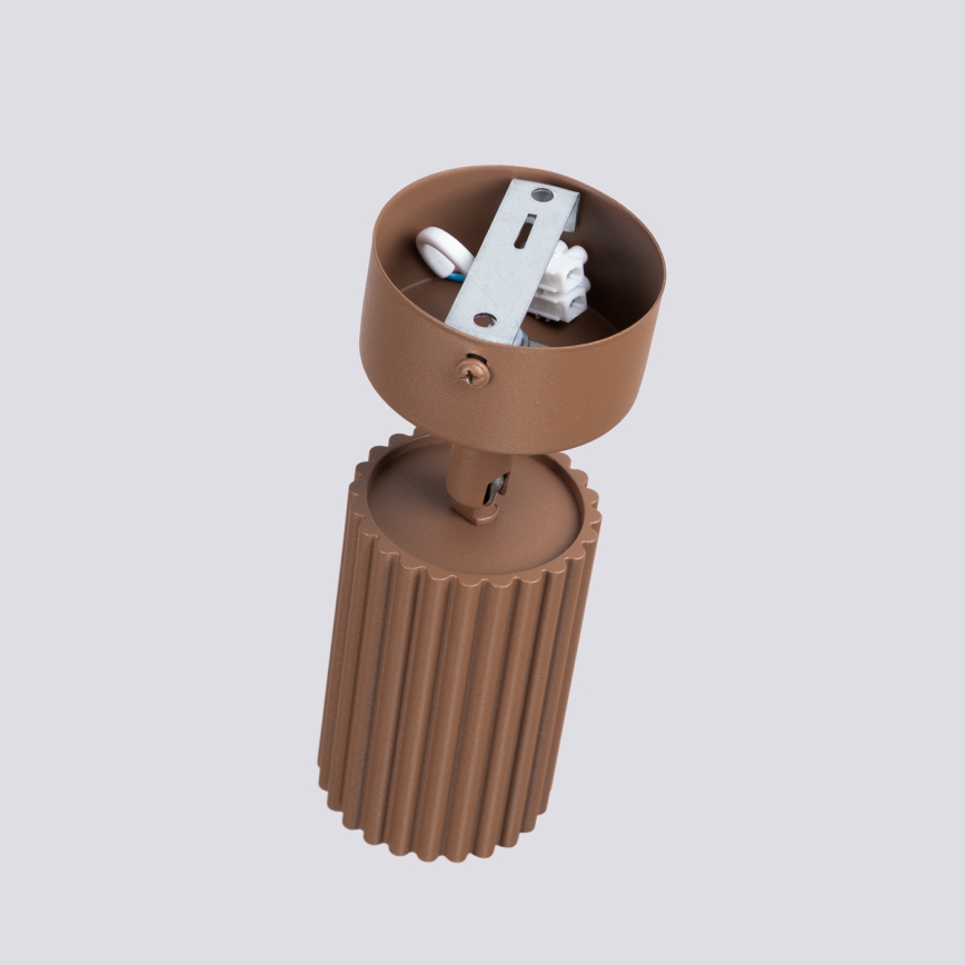 Brilagi - CRESTO suunatav laevalgusti 1xGU10/10W/230V pruun