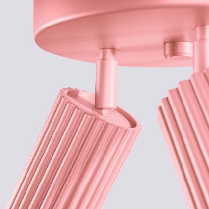 Brilagi - CRESTO suunavalgusti 3xGU10/10W/230V roosa