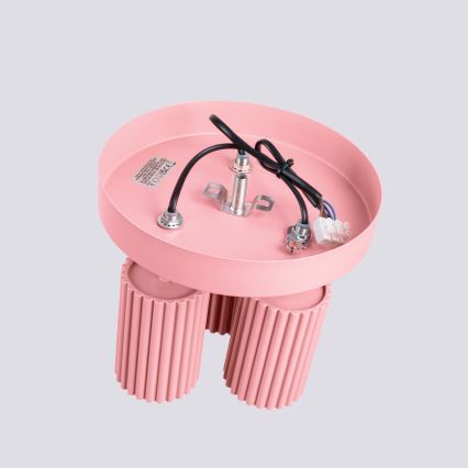 Brilagi - CRESTO suunavalgusti 3xGU10/10W/230V roosa