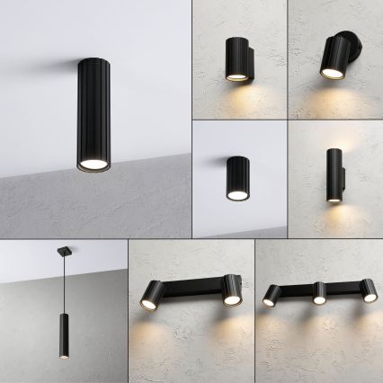 Brilagi - CRISPINA suunavalgusti 1xGU10/10W/230V, 20 cm, must