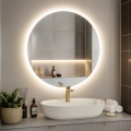 BRILAGI - CUNEO LED-vannitoa peegel LED/25W/230V, läbimõõt 80 cm, IP44, CRI 90, hämardatav + CCT