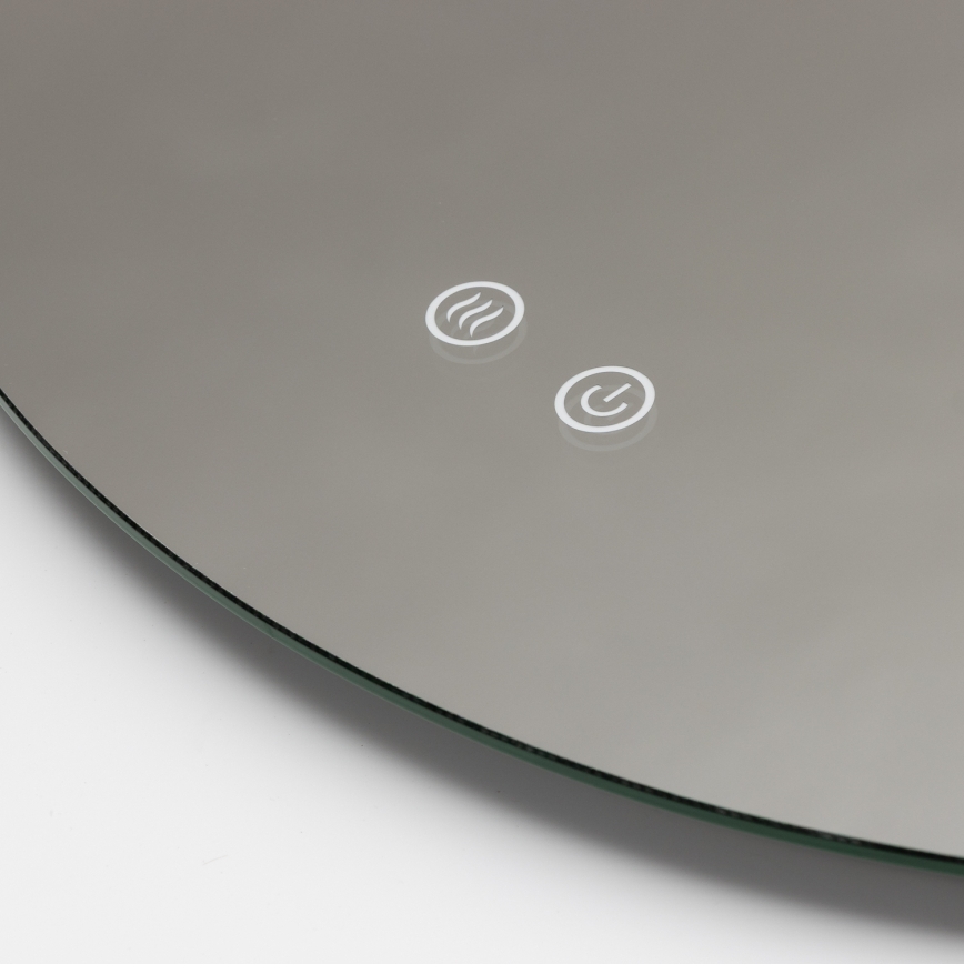 Brilagi - LED-vannitoa soojendusega peegel DEMI ECO LED/12W/230V läbimõõt 60 cm IP44 CRI 90 hämardatav + CCT