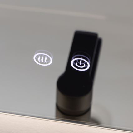 Brilagi - DIANA LED-vannitoa soojendusega peegel, 17 W, 230 V, 60x60 cm, IP44, CRI 90, hämardatav + CCT