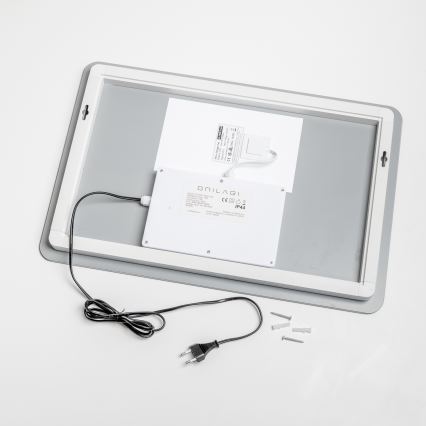 Brilagi - DIANA LED-vannitoa soojendusega peegel LED/13W/230V 40x60 cm IP44 CRI 90 hämardatav + CCT