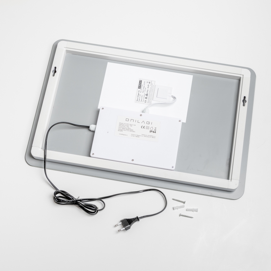 Brilagi - DIANA LED-vannitoa soojendusega peegel LED/13W/230V 40x60 cm IP44 CRI 90 hämardatav + CCT