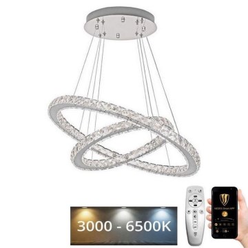 Brilagi - dimmendatav LED-rippvalgusti kaablil COSMOWAVE LED/115W/230V 3000-6500K + kaugjuhtimispult