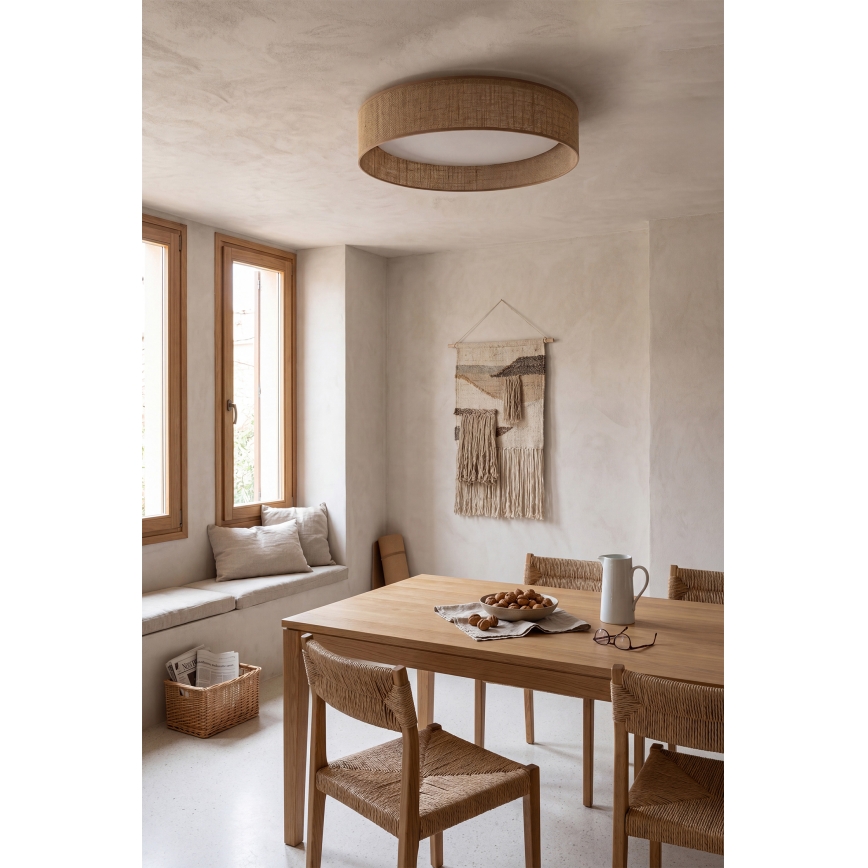 Brilagi - LED hämardatav laelamp VELVET SMARTIX STARS LED/36W/230V 3000-6000K läbimõõt 55 cm beež Wi-Fi Tuya Beacon + kaugjuhtimispult