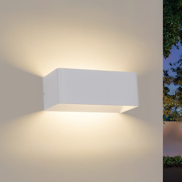 Brilagi - DONNANI LED-välisseinavalgusti/7W/230V, 20 cm, valge, IP44