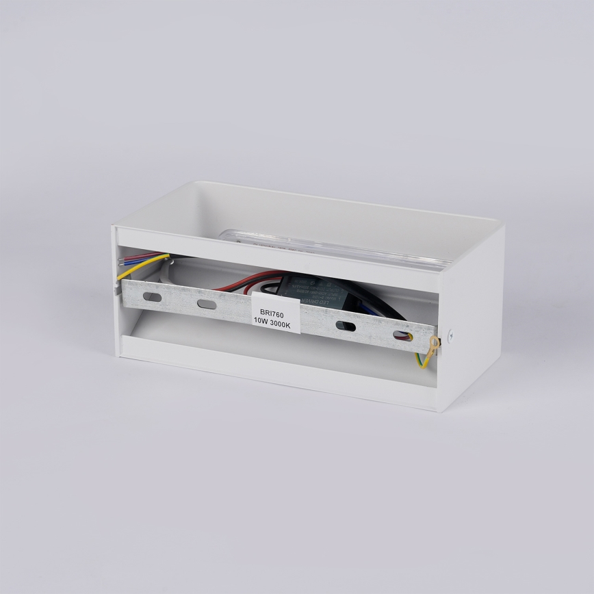 Brilagi - DONNANI LED-välisseinavalgusti/7W/230V, 20 cm, valge, IP44