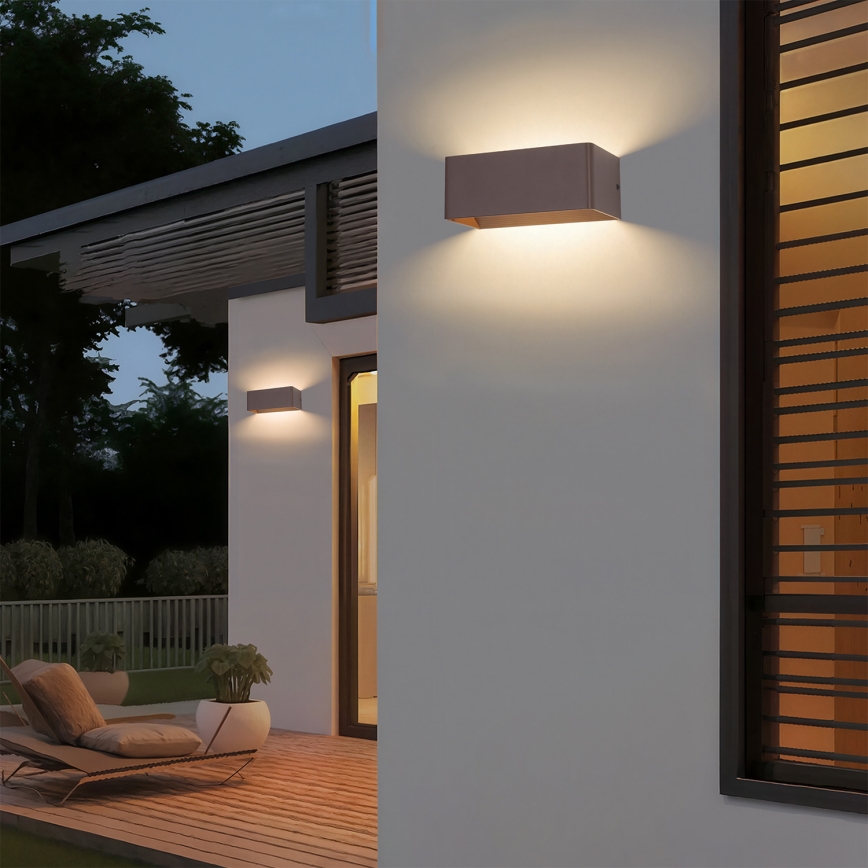 Brilagi - DONNANI välisseinavalgusti LED/7W/230V pruun IP44