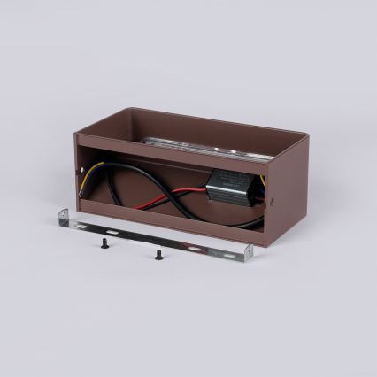Brilagi - DONNANI välisseinavalgusti LED/7W/230V pruun IP44