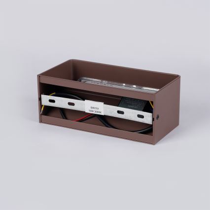 Brilagi - DONNANI välisseinavalgusti LED/7W/230V pruun IP44
